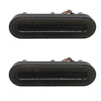 Nouveau système d'éclairage automobile LED 12V 24V, bande lumineuse de hayon rouge 6000K, feu arrière de freinage, phares LED