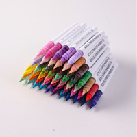 Stylo marqueur acrylique liquide direct à pointe souple 9 couleurs Encre permanente pour papier Largeur d'écriture 6mm pour dessin et peinture Art