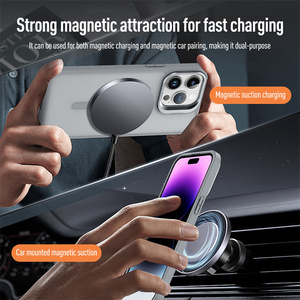 <span class=keywords><strong>Coque</strong></span> Arrière Antichoc Magnétique Effet Givré avec Support d'Objectif Métallique pour <span class=keywords><strong>iPhone</strong></span> 17 Pro Max 16 15 14 13 <span class=keywords><strong>12</strong></span> 11 Pro <span class=keywords><strong>12</strong></span> 13 <span class=keywords><strong>Mini</strong></span> - Product Image 3