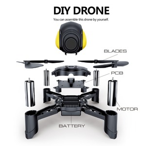 HOSHI-Dron de combate aéreo con Wifi y gran angular, cuadricóptero de batalla de carreras, 2,4G, 4 canales, 6 ejes, giroscopio, 720P - Product Image 2