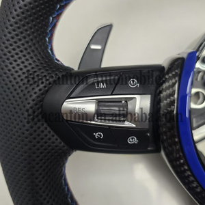 Volante Deportivo de Fibra de Carbono para BMW Serie 3, 4 y 5, Modelos F10, F30, F90, F01, F02, F12 y F13 - Product Image 4