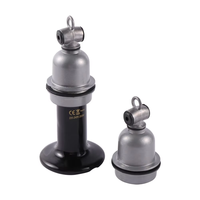 Support de lampe chauffante E27 et cordon d'alimentation avec interrupteur pour reptiles (lézards, tortues, porcelets) – Base en céramique pour lampes chauffantes
