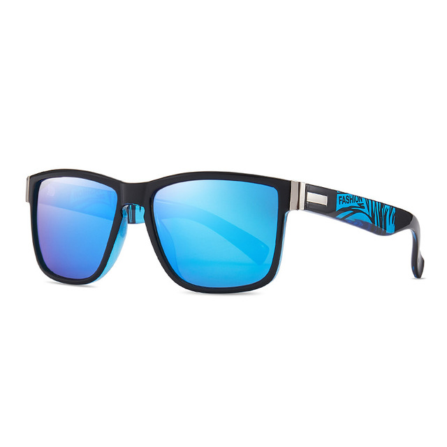 Classic Sports Polarized Full Rim Model D518 Sunglasses for Men and Women Wholesale Custom Logo Square Lens