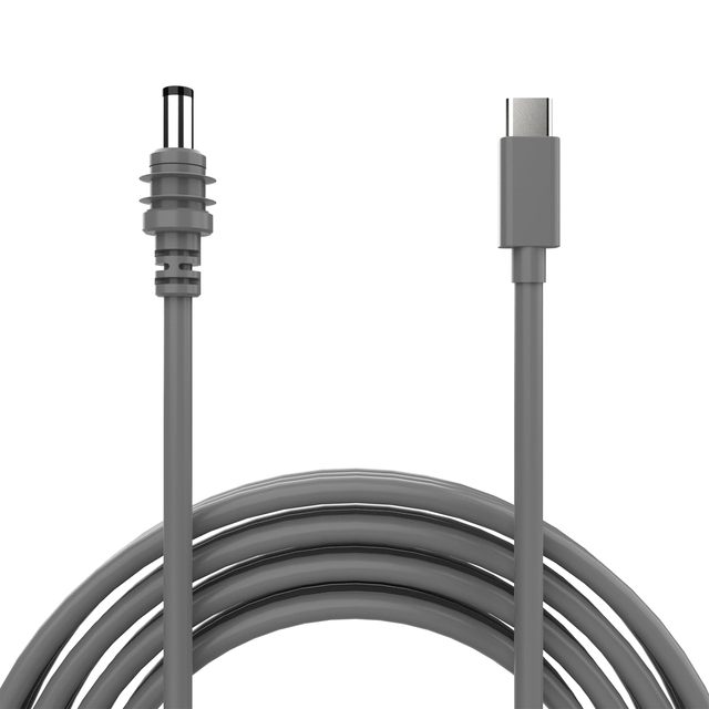 3M/10FT High Quality 100W PD USB Type-C Mini Starlink Charge Cable Waterproof PVC Jacket USB C to DC Power Cords