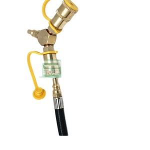 North American 3/8 Inch Low Pressure Gas Quick Connect Brass <b>Adapter</b> 1/4 NPT <b>Plug</b> In Copper Connector - Product Image 1