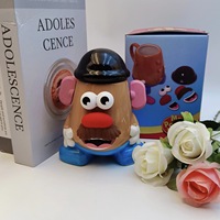 Tasse à café en céramique de dessin animé créatif tasses à lait jetables utilisation de fête détachable de pomme de terre en porcelaine transfrontalière