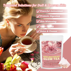 Té Blanqueador de Piel OEM con Goji y Diente de León, Ilumina, Hidrata y Protege, 60 Bolsitas para una Piel Radiante - Product Image 6