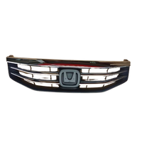 Systèmes de carrosserie automobile, calandre avant pour Honda Accord 2011 2012 CP1 CP2 CP3, pare-chocs supérieur chromé en plastique ABS OEM 71121-TA0-A01