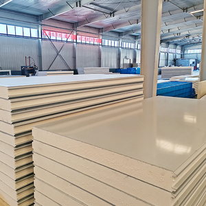 Panneau sandwich isolant en polyuréthane PUR ignifuge avec système de fixation <span class=keywords><strong>Cam</strong></span>-Lock pour chambre froide et congélateur - Product Image 6