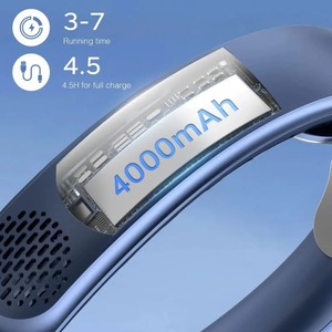 Nuevo Ventilador de Cuello USB de Cuatro Núcleos con Diseño sin Aspas, Fácil Control, Portátil para Exteriores, Regalo de Verano, Portátil y Usable - Product Image 5