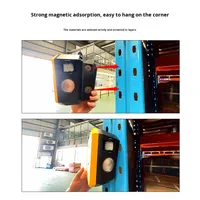 Nouveau système d'alarme anti-collision MCY ML-A11 pour angles morts, capteur infrarouge mobile, alarme sonore et visuelle, portée 0-8m, 12V, pour étagère de rangement