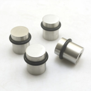 Petit arrêt <span class=keywords><strong>de</strong></span> <span class=keywords><strong>porte</strong></span> caché en acier inoxydable, rond et rétractable - Product Image 1