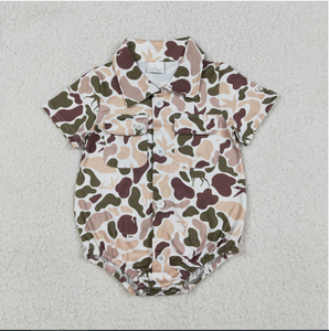 Mameluco de Verano para Bebés Niños con Estampado de Camuflaje de 8 Colores, Ropa para Hermanos - Product Image 4