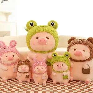 Cute Lifelike Stuffed Animal Custom Animal Soft Plush Pig