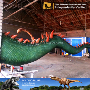Mi DINO personalizado temporizador montado en la pared <span class=keywords><strong>de</strong></span> la <span class=keywords><strong>cola</strong></span> del <span class=keywords><strong>dragón</strong></span> para interiores Decoración - Product Image 4