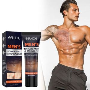 Crème dépilatoire pour les <span class=keywords><strong>parties</strong></span> <span class=keywords><strong>intimes</strong></span> des hommes EELHOE 60 ml, ingrédients sûrs, sans défaut, logo personnalisé, OEM, marque privée - Product Image 2