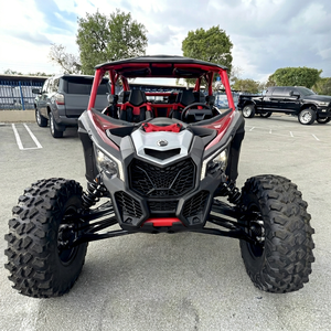 Can-Am Mavericks X3 MAX RS Turbo RR AWD 4 Tiempos 1000cc SmartShox Certificado por la EPA Automático Rojo Fuego Hyper UTV - Product Image 1