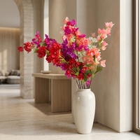 Fleurs artificielles de bougainvillier pour l'aménagement paysager des hôtels et la décoration intérieure, fleurs artificielles pour mariage, arbre artificiel