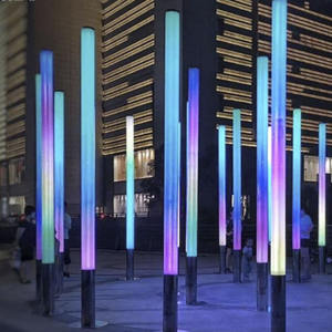 Poteau de <span class=keywords><strong>fontaine</strong></span> étanche à LED IP65 Smart CCTV Styling Pole Design pour Jardin Chemin Paysage de Noël Lumière - Product Image 5