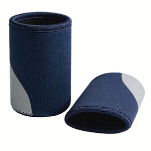 Manchons isolants en néoprène réutilisables pour bouteilles de boissons gazeuses et de bière, design vierge - Product Image 2