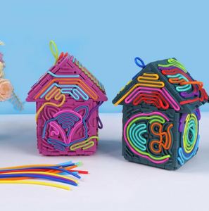 New 3d <b>Cube</b> Toys Multi Sided Tactile Sensory Activity <b>Puzzle</b> Toy Focus Training Toys for Children - Product Image 4