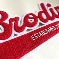 Patchs Chenille Personnalisés Brodés Sans Minimum de Commande
