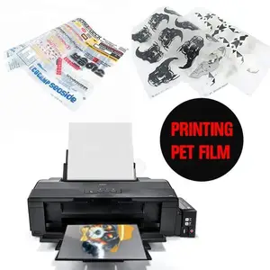 Premium A4/A3 Dtf Huisdier Warmte Overdracht Film Textiel Low Tw Pet Film 50X34 Cm Zeefdruk Folie Papier Gloeien In De Donkere Huisdier Shirts