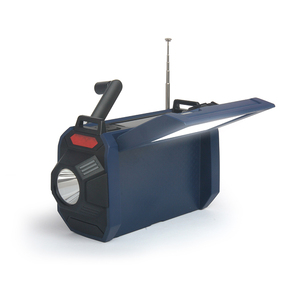 Emergency Radio Flashlight &amp; Desk <strong>Lamp</strong> AM/FM/WB Bluetooth Audio With TB Solar /<strong>Dynamo</strong>/USB Phone Charger SOS Torch - Product Image 5