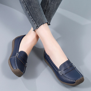 Chaussures d'infirmière légères de haute qualité, nouvelle collection, chaussures plates pour femmes, décontractées, grandes tailles, semelle souple, surface douce, chaussures pour mamans - Product Image 4