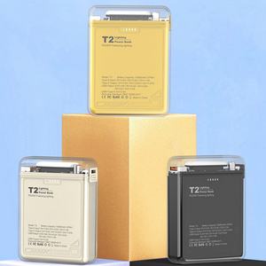 Batteries externes et stations d'alimentation multifonctions transparentes PD20W 10000 mAh, chargeur universel pour mobile avec éclairage LED - Product Image 5