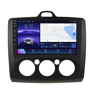 Navitree car music radio video player gps navigation map android 12 display screen for Ford Focus 2 2004-2011