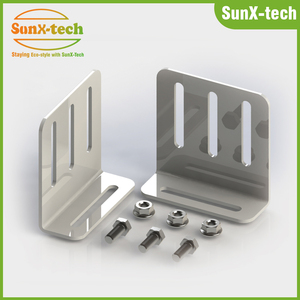 Supports de montage réglables pour panneaux solaires, supports en forme de L, kit de montage pour panneaux solaires pour <span class=keywords><strong>camping</strong></span>-cars, remorques, bateaux, yachts, murs - Product Image 4