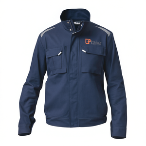 Veste de travail classique Ttake, marine, taille XS, poches haute visibilité - Product Image 2