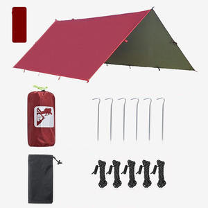 Piège à mouches de pluie de tente de Camping en plein air polyvalent léger de haute qualité pour la randonnée et les voyages - Product Image 3