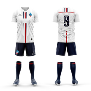 Uniforme de Fútbol de Diseño Original al por Mayor, Nombre y Número Personalizados, Conjuntos de Camisetas de Fútbol, Camiseta de Fútbol Transpirable de Secado Rápido - Product Image 1