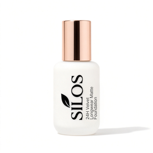 <span class=keywords><strong>Fond</strong></span> <span class=keywords><strong>de</strong></span> <span class=keywords><strong>teint</strong></span> liquide mat longue tenue SILOS 24H Velvet 30ml pour tous types <span class=keywords><strong>de</strong></span> peaux - Product Image 1