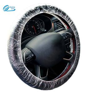 Fundas Transparentes Desechables para <span class=keywords><strong>Volante</strong></span>, Ajuste Universal, Accesorios Interiores para Auto, Aoma, Venta al Por Mayor - Product Image 2