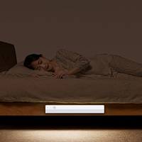 TAIKOO lampu kabinet Led nirkabel, lampu Strip Led Sensor cahaya kabinet dapur kualitas tinggi