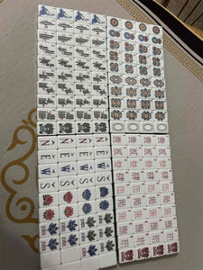 Jeu de Mahjong Américain Personnalisé en Acrylique Transparent à 4 Couches pour les Fêtes et les Cadeaux de Noël d'Entreprise, Mahjong pour les Réunions de Famille - Product Image 3