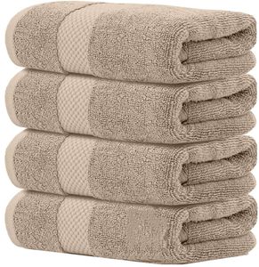 Toalla de Mano 100% Algodón, Color Sólido, Ecológica, de Secado Rápido, 450-650 GSM, Gruesa, Altamente Absorbente, Suave para la Piel, para Hoteles y Spas de Lujo - Product Image 2