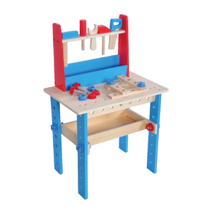 Wooden Tool Table Toy Set Children's Role-playing Tool Table Simulation Disassembly and Installation <strong>Nut</strong> <strong>Puzzle</strong> Toy - Product Image 4
