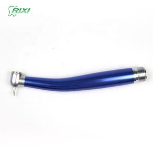 High-Speed Tandheelkundig Handstuk Met 2-gaats Drukknop Elektrische Turbine Kleurrijke Afwerking-Gemaakt Van Duurzaam Metaal - Product Image 2