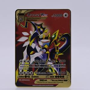 Carte de membre de collection personnalisée Charizard Vmax First Edition Carte de membre en acier inoxydable noir or de qualité supérieure - Product Image 6