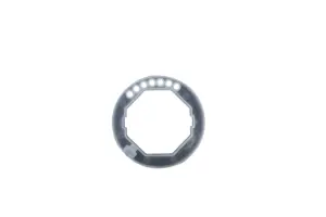 Fixação manual e automática do anel anti-superior da janela do obturador de alumínio do rolo