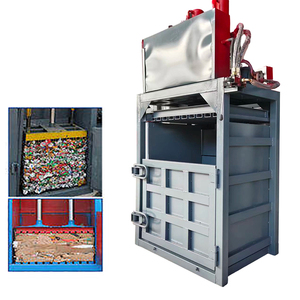 Presse à balles verticale semi-automatique pour déchets, compacteur de carton et plastique 40T, machine de pressage hydraulique - Product Image 3