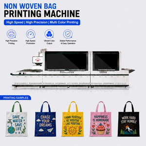 Macchina per <span class=keywords><strong>Stampa</strong></span> di Sacchetti Riciclabili Industriali, Attrezzatura Digitale ad Alta Velocità per l'Industria del Packaging Ecosostenibile - Product Image 1