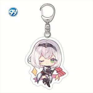 Portachiavi in acrilico personalizzato portachiavi con Design simpatico portachiavi con Figure ololive - Product Image 2