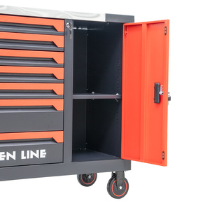 Multi-Functional Auto Repair Workshop Trolley with Universal <strong>Wheels</strong> Drawer-Type Storage <strong>Cabinet</strong> for Mobile Tool Organization - Product Image 3