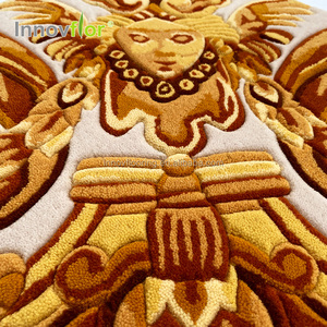 Cinema Camera Da Letto Pianura Hotel Su Misura di Lana fatto A mano Zona Europeo 3d <span class=keywords><strong>Tappeto</strong></span> Tappeti Floreali Soggiorno <span class=keywords><strong>Viola</strong></span> Per Soggiorno camera - Product Image 4