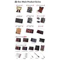 Ensemble d'outils isolés VDE manuels en acier inoxydable 7 pièces, design robuste et durable, option OEM - Certificat inclus, emballé dans une pochette souple